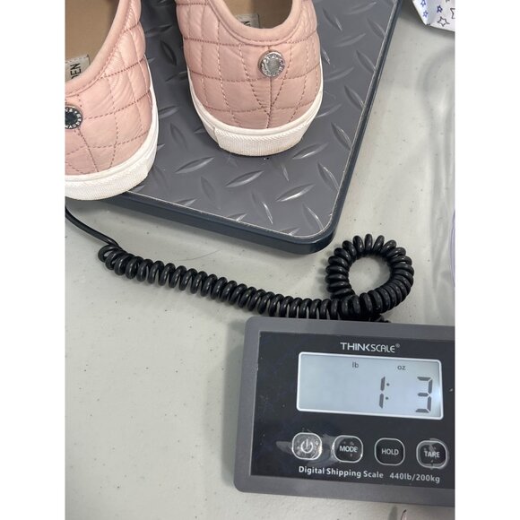 Steve Madden Ecentrcq Slip On Sneaker Size 9 Quilted Pink Round Toe Comfort Shoe - Picture 9 of 9